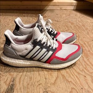 adidas Red and Gray Men's Sneakers